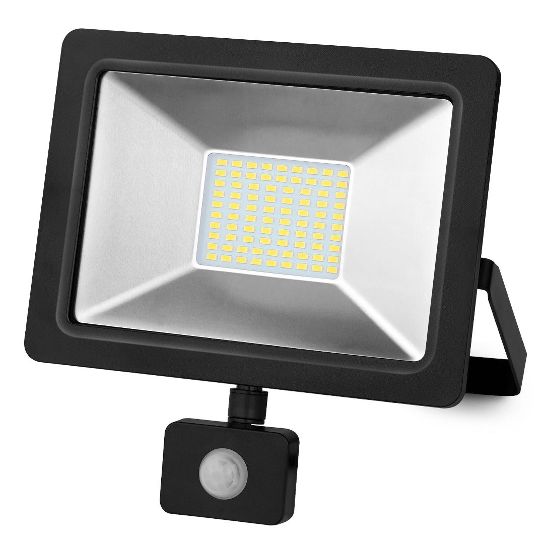 30W LED schijnwerper - 2700 Lumen - Warm Wit - beweging + schemer sensor 30W LED schijnwerper - 2700 Lumen - Warm Wit - beweging + schemer sensor